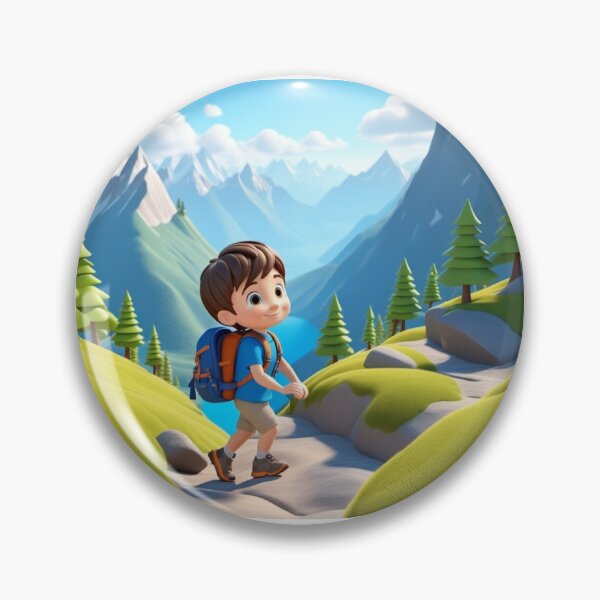 Item preview, Dylan Climbing a Mountain designed and sold by ArtsyTeegee.