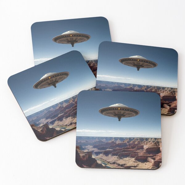 Item preview, Ufo at the Grand Canyon 2 designed and sold by TheDarkWardrobe.