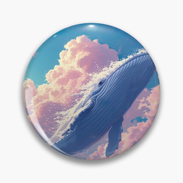 Item preview, flying whale  designed and sold by ururuty.