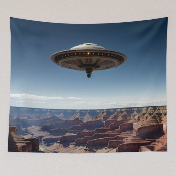 Item preview, Ufo at the Grand Canyon 2 designed and sold by TheDarkWardrobe.