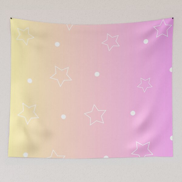 Item preview, Star Pattern, Sunset Pink designed and sold by Art Shimmers.