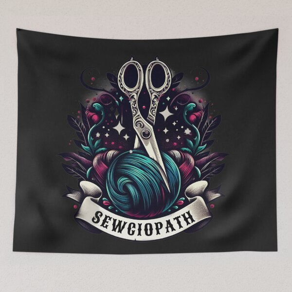 Item preview, Sewciopath Funny Seamtress designed and sold by ArtadoraDesignz.
