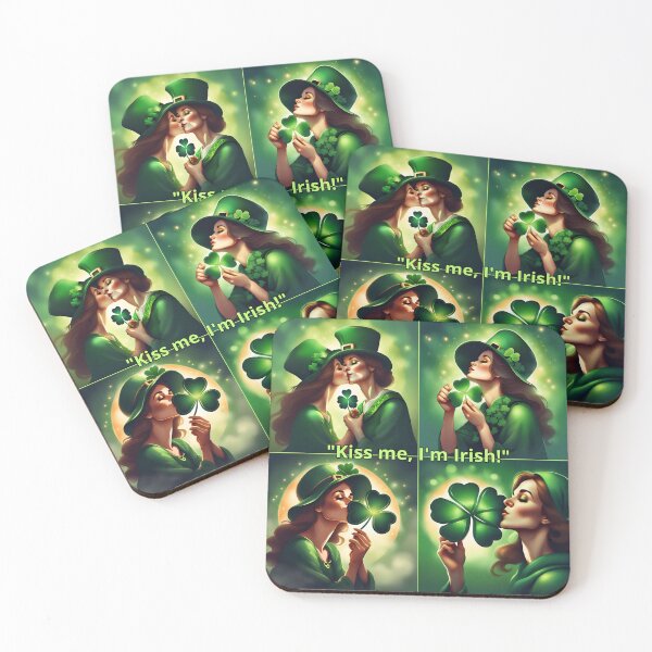 Item preview, Saint Patrick motives kiss me I'm Irish designed and sold by Astralia.