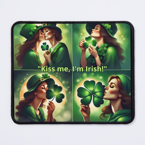 Item preview, Saint Patrick motives kiss me I'm Irish designed and sold by Astralia.