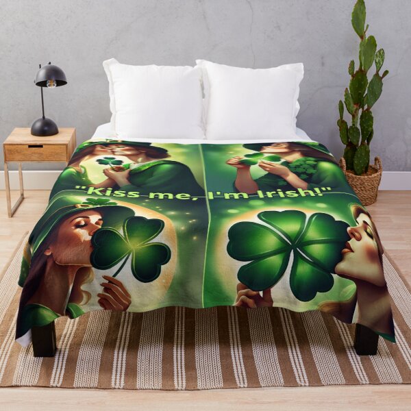 Item preview, Saint Patrick motives kiss me I'm Irish designed and sold by Astralia.