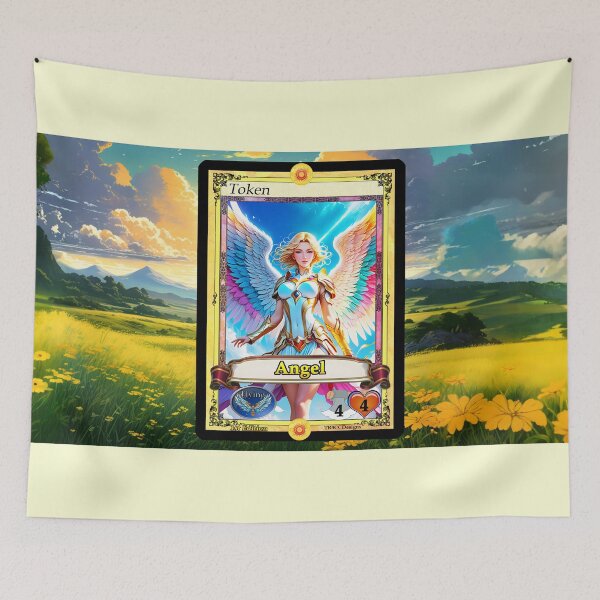 Item preview, Token Angel - Colorful Wings - 4/4 Flying - 1st Edition designed and sold by Rogue Wizard.