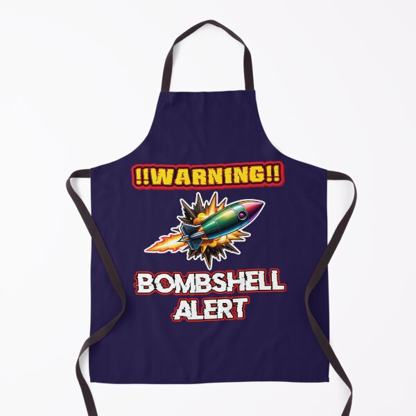 Item preview, Warning Bombshell Alert Logo designed and sold by TheArtOfPat.