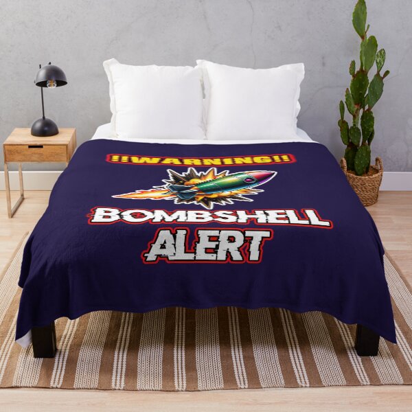 Item preview, Warning Bombshell Alert Logo designed and sold by TheArtOfPat.