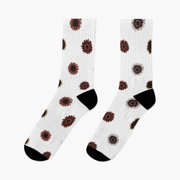 Item preview, Burgundy Autumn Sunflower Pack Set designed and sold by Moon Dog Art.