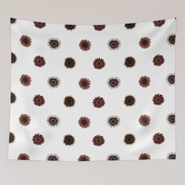 Item preview, Burgundy Autumn Sunflower Pack Set designed and sold by Moon Dog Art.