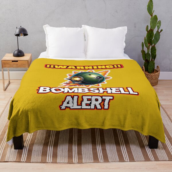 Item preview, Warning Bombshell Alert Logo designed and sold by TheArtOfPat.