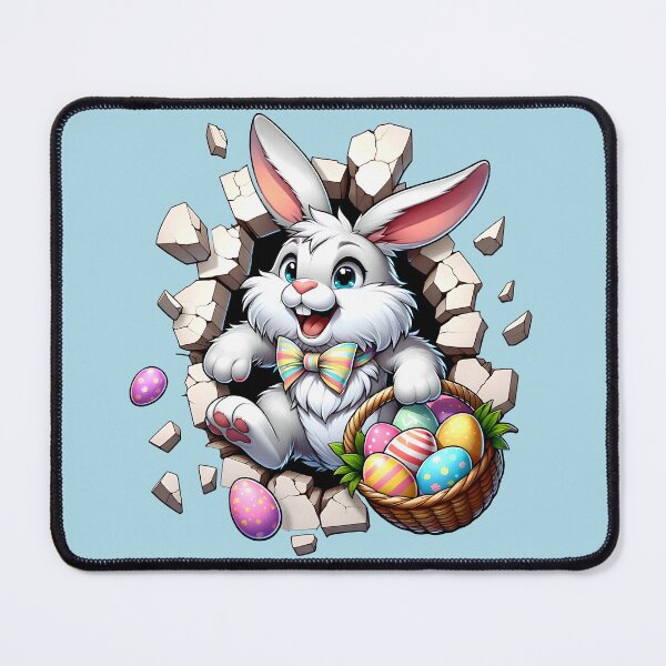 Item preview, Easter Bunny with Easter Eggs Surprise designed and sold by StickaTime.