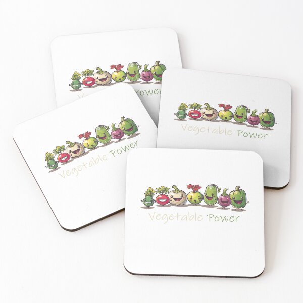 Item preview, Copy of Cute Vegetable Characters Vegetable Power designed and sold by Samanthi007.