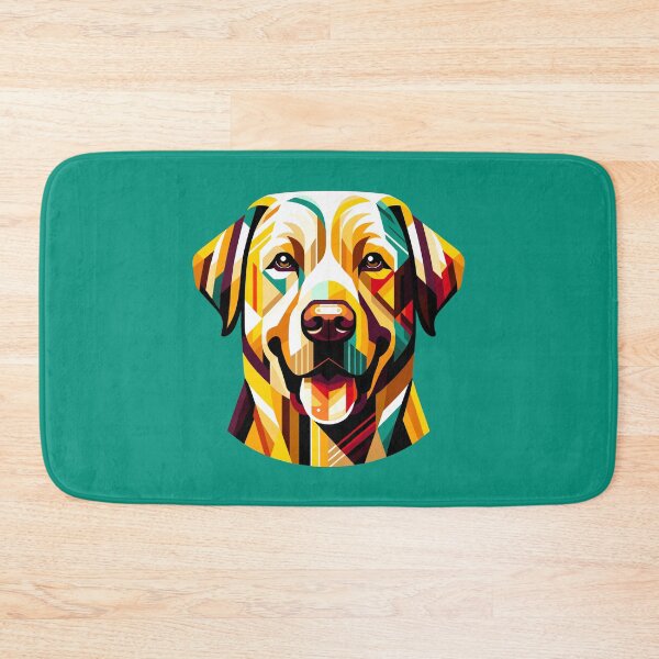 Item preview, Vibrant Patchwork Labrador: Abstract Dog Design designed and sold by Amanda-S-Olsen.