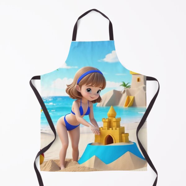 Item preview, Shanae Building a Sand Castle designed and sold by ArtsyTeegee.