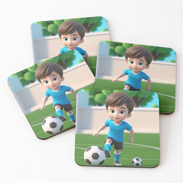 Item preview, Dylan Playing Soccer designed and sold by ArtsyTeegee.