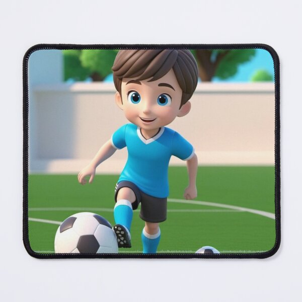 Item preview, Dylan Playing Soccer designed and sold by ArtsyTeegee.