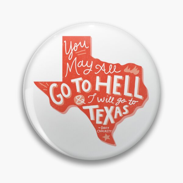 Item preview, Texas State Davy Crockett Hand Lettered Quote designed and sold by CourtneyMayo.