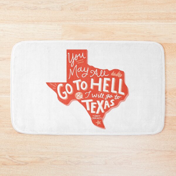 Item preview, Texas State Davy Crockett Hand Lettered Quote designed and sold by CourtneyMayo.
