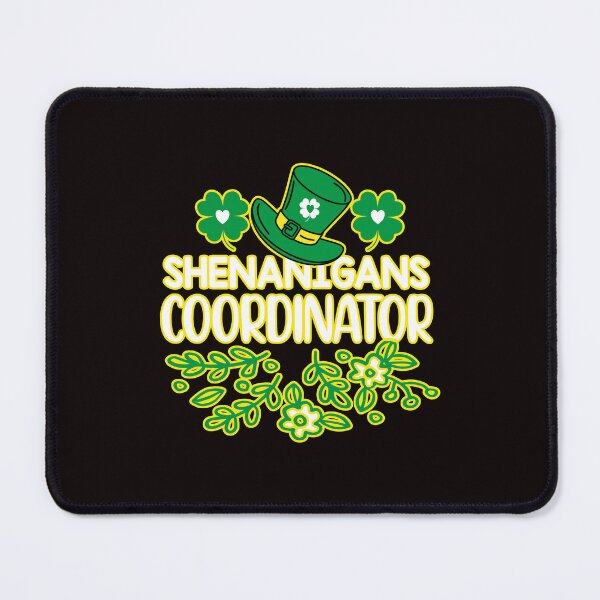 Item preview, Shenanigans Coordinator: Irish top hat with shamrocks with hearts. designed and sold by JoyOfHopeStore.