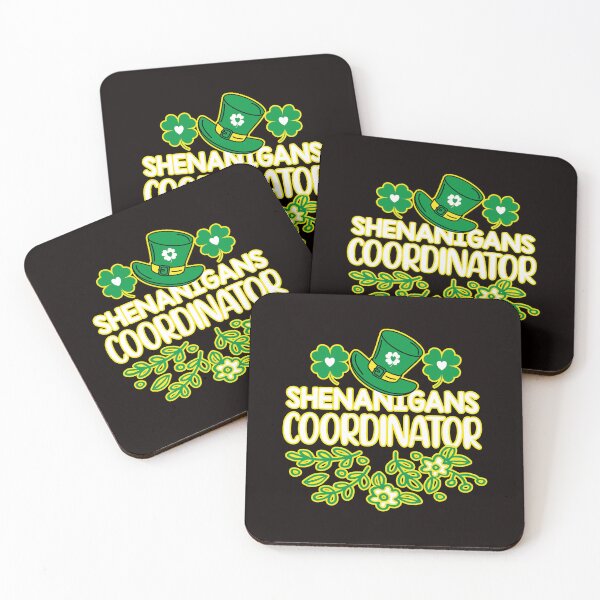 Item preview, Shenanigans Coordinator: Irish top hat with shamrocks with hearts. designed and sold by JoyOfHopeStore.