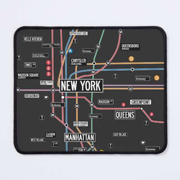 Item preview, new york subway map nyc metro designed and sold by oliver polanski.