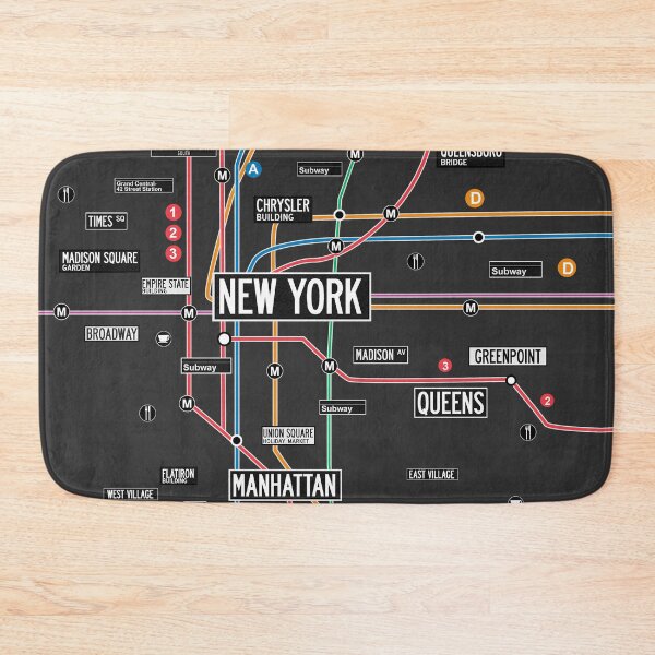 Item preview, new york subway map nyc metro designed and sold by oliver polanski.