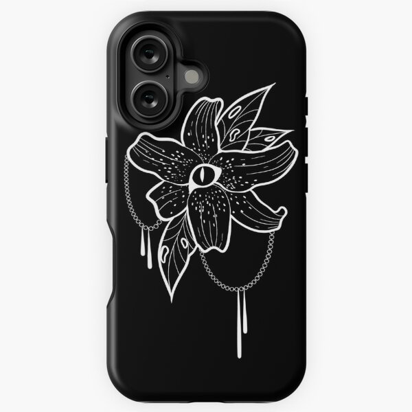 Inverted Lily Eye iPhone Tough Case