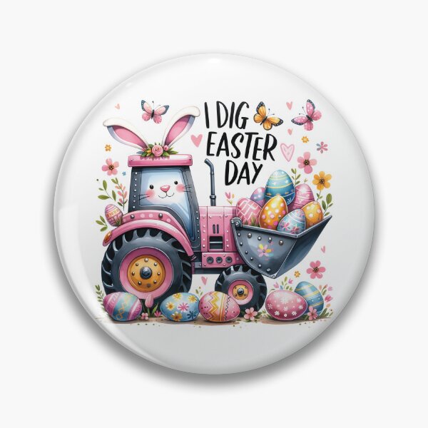 Item preview, I Dig Easter Day Happy Easter Funny Excavator Hunting Eggs  designed and sold by Merchrise.