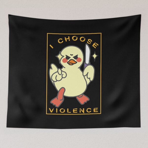Item preview, I CHOOSE VIOLENCE designed and sold by FEBRICAST.