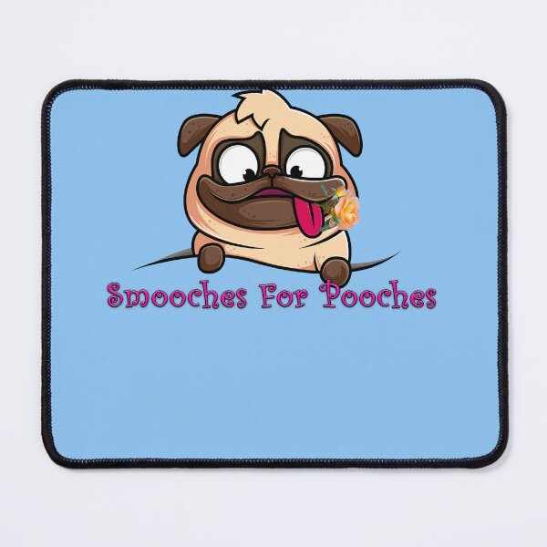 Item preview, SMOOCHES FOR POOCHES, ESPECIALY FRENCH BULLDOGS, HAVE A LOOK AT THIS DESIGN ON T-SHIRTS designed and sold by Barbara Jean Photo Art And Design.