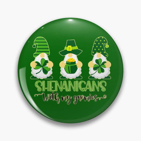 Item preview, Mischief Makers: St. Patrick's Day Gnomes & Their Clover Shenanigans Updated designed and sold by FebricFusion.