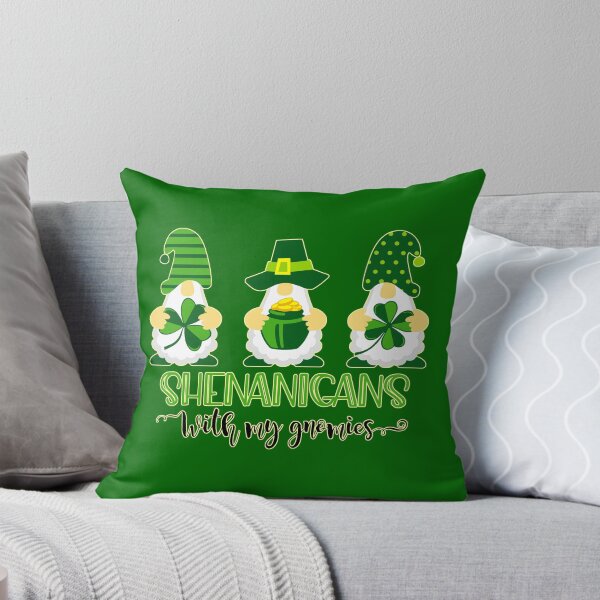 Item preview, Mischief Makers: St. Patrick's Day Gnomes & Their Clover Shenanigans Updated designed and sold by FebricFusion.