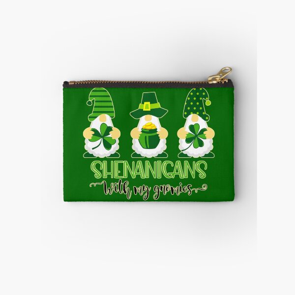 Item preview, Mischief Makers: St. Patrick's Day Gnomes & Their Clover Shenanigans Updated designed and sold by FebricFusion.