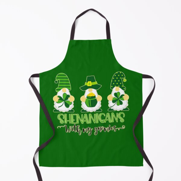 Item preview, Mischief Makers: St. Patrick's Day Gnomes & Their Clover Shenanigans Updated designed and sold by FebricFusion.