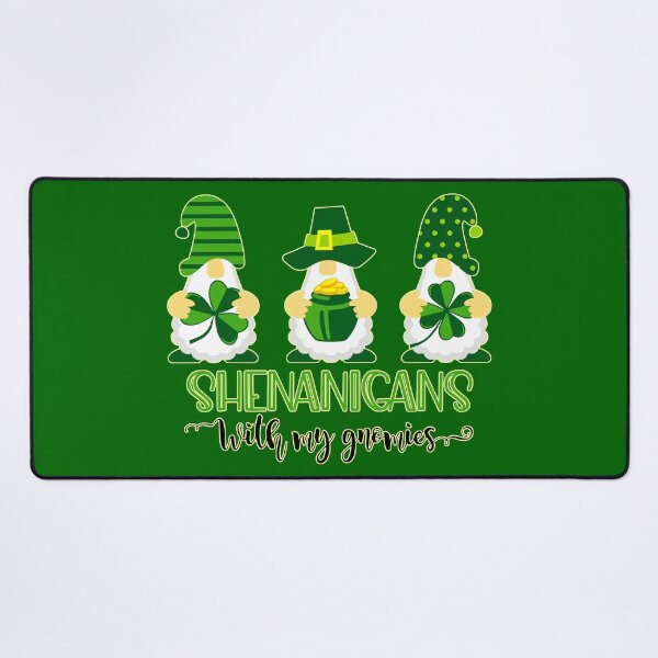 Item preview, Mischief Makers: St. Patrick's Day Gnomes & Their Clover Shenanigans Updated designed and sold by FebricFusion.