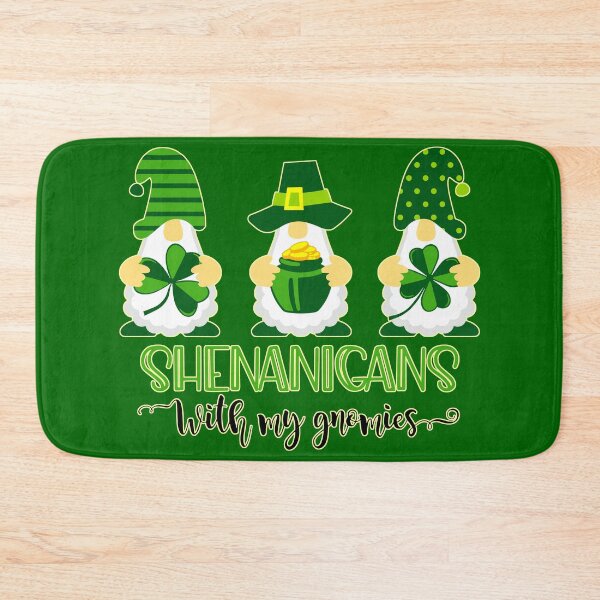 Item preview, Mischief Makers: St. Patrick's Day Gnomes & Their Clover Shenanigans Updated designed and sold by FebricFusion.