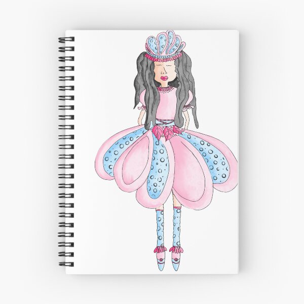 Item preview, Bailarina rosada, bailarina con trenzas, delicada designed and sold by DGFerredon.