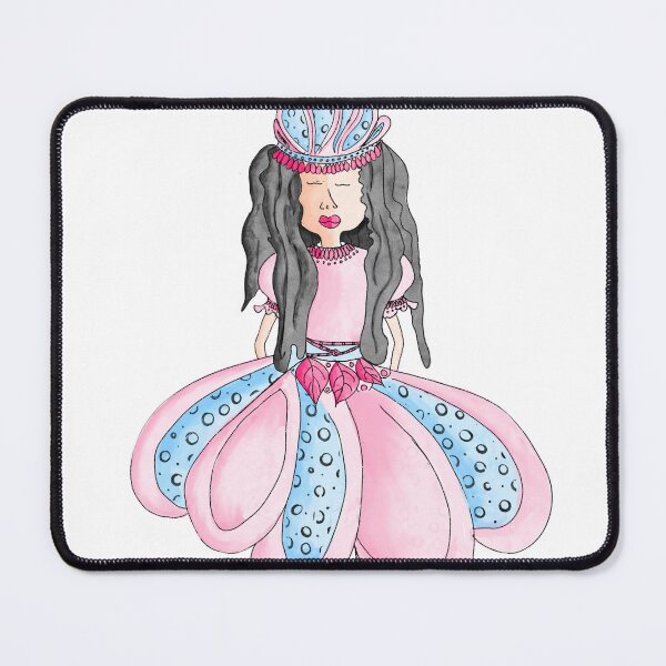 Item preview, Bailarina rosada, bailarina con trenzas, delicada designed and sold by DGFerredon.