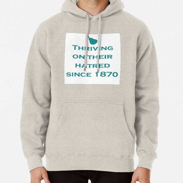 Plugger Boak's Pear (White) Pullover Hoodie