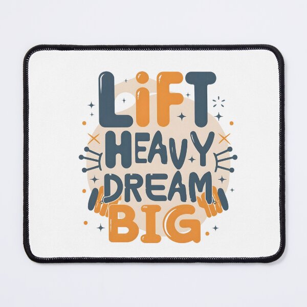 Item preview, Abstract Strength: Lift Heavy, Dream Big T-Shirt designed and sold by Sahil Randhawa.
