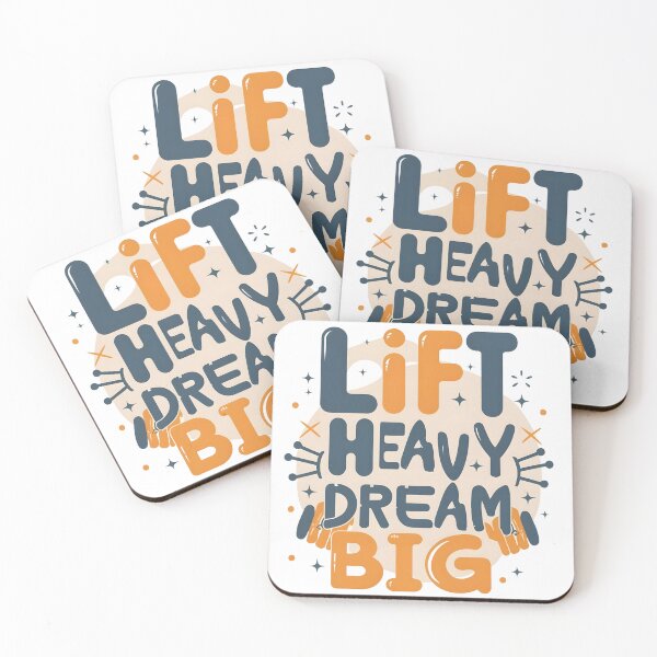 Item preview, Abstract Strength: Lift Heavy, Dream Big T-Shirt designed and sold by Sahil Randhawa.