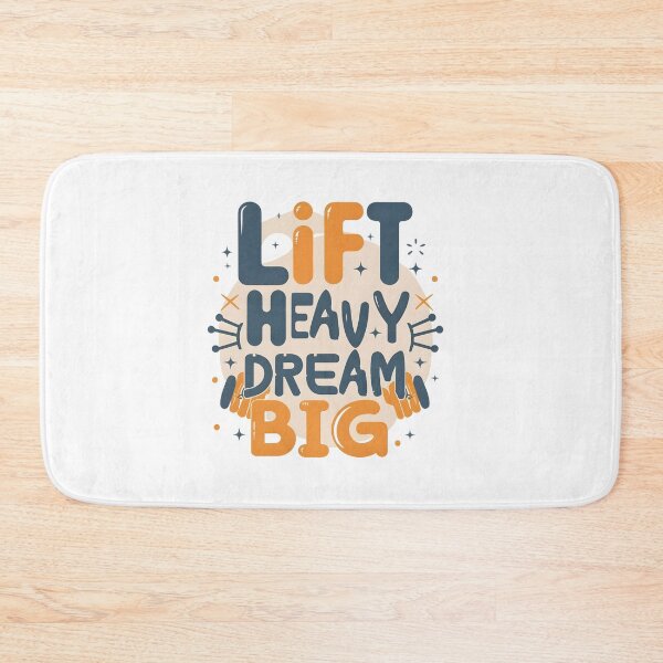 Item preview, Abstract Strength: Lift Heavy, Dream Big T-Shirt designed and sold by Sahil Randhawa.