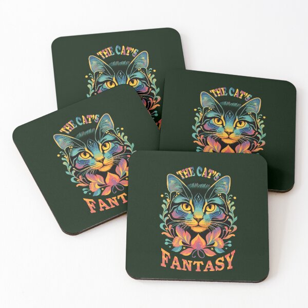 Item preview, The Cat's Fantasy - Whimsical Feline Dream  designed and sold by FEBRICAST.