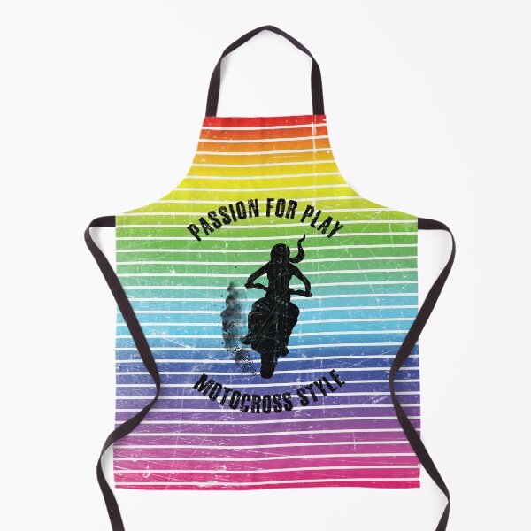 Item preview, Black silhouette of female motocross rider on motorbike designed and sold by HarridanCreates.