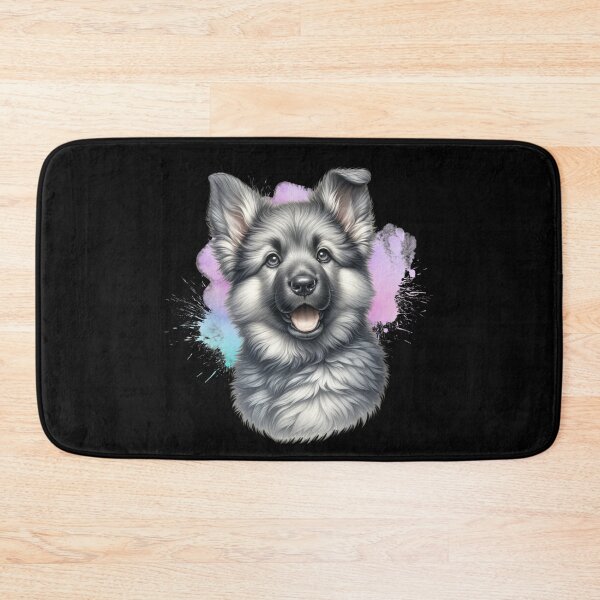 Item preview, Silver German Shepherd Puppy designed and sold by critterpatchusa.