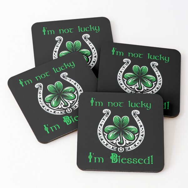 Item preview, St Patrick Day I'm not lucky, I'm Blessed!  designed and sold by Irbisinthebox.