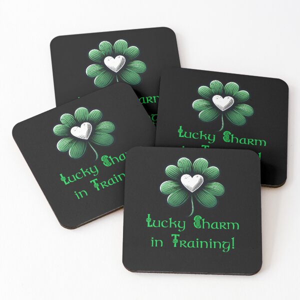 Item preview,  St Patrick Day Shamrock Lucky Charm on Training!  designed and sold by Irbisinthebox.