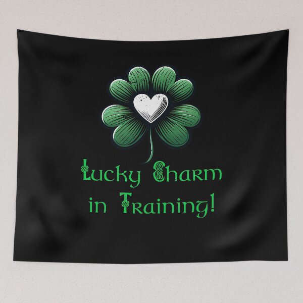 Item preview,  St Patrick Day Shamrock Lucky Charm on Training!  designed and sold by Irbisinthebox.