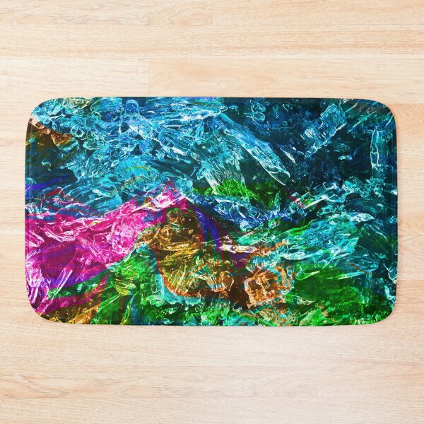 Item preview, Coloured ice Abstract Art designed and sold by Fantacaroo Designs.